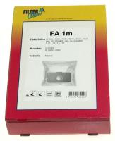 FA1M Mikcrovlies Staubsaugerbeutel 4 Stück + 2 Filter, Filterclean FL0086-K
