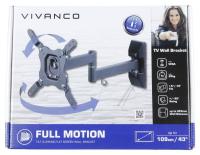BFMO6020 TV Wandhalterung, Full Motion, Vesa 200, Max 25KG, Vivanco 37979