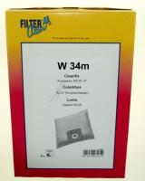 W34M Micromax Staubsaugerbeutel Inhalt: 4 + 1, Filterclean FL0763-K