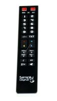 Simply Digital TV 2IN1 universal-Fernbedienung mit Grossen Tasten und 2 Ebenen, Superior SUPTPB015