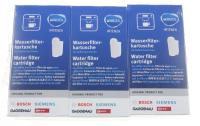 Wasserfilter 3ER Pack Brita Intenza für Kaffeevollautomaten, Bosch/Siemens 17000706