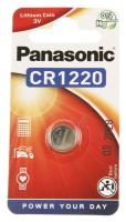 CR1220 3V - 35MAH Lithium Knopfzelle 1ER Blister, Panasonic CR-1220L/1BP