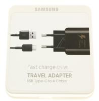 Passend für Samsung Schnellladegerät, USB-C, 25W, Black, 1,5 M