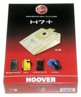 H7+Alpina Papier-Staubbeutel 5 Stück, Candy/Hoover 09026177
