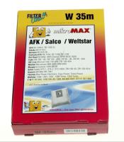 W35M Mikromax Beutel 4 Stück, Filterclean FL0048-K