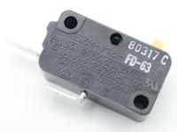 Szm-V16-Fd-63 Switch-Micro 125/250VAC, 16A, 200GF, Spst-N, Samsung 3405-001034