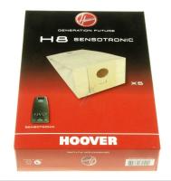 H8 Sensotron Papier-Staubbeutel 5 Stück, Candy/Hoover 09178419