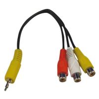 Cable Stereo To Rca 15CM R /Y /W Pah, Vestel 30069713